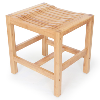 wood shower seat