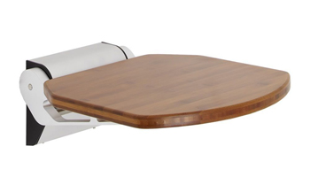 Folding shower seat