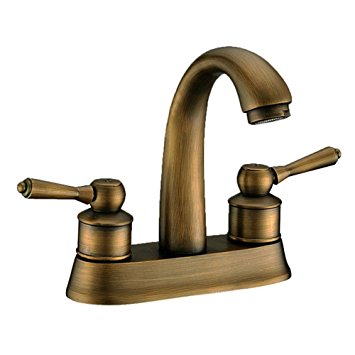 Antique Brass Faucet Bathroom