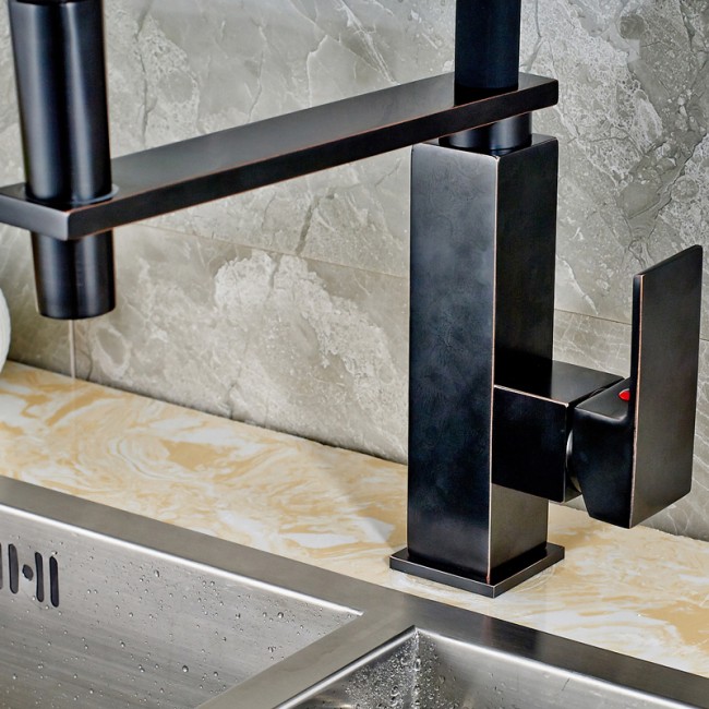 Oil Rubbed Bronze Kitchen Faucet