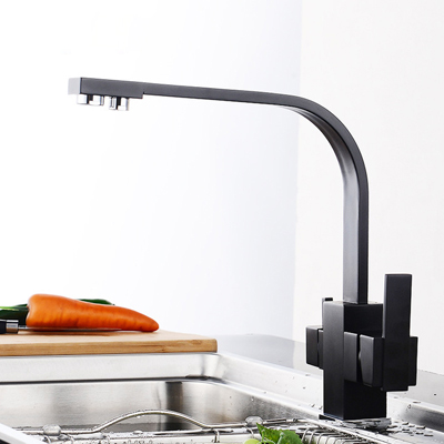 Black Kitchen Faucets