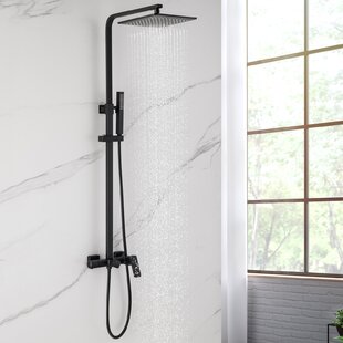 Matte Black Shower Syetem