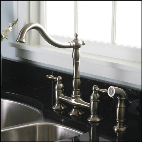 Brushed Nickel Kitchen Faucet
