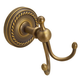 Vintage Wall Mount Golden Antique Brass Robe Hooks