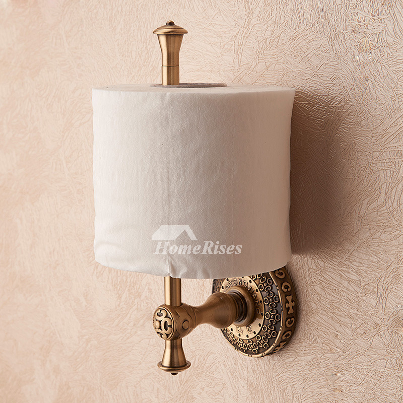 antique Antique Bronze Toilet Paper Holder