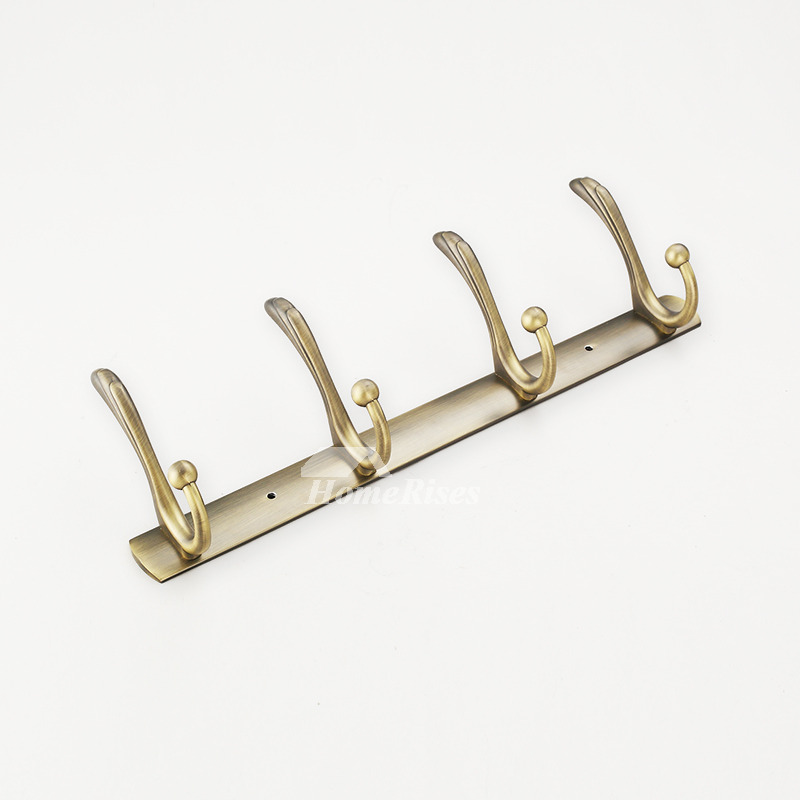 Antique Brass vintage Golden Robe Hooks Bathroom Antique Brass vintage Golden Robe Hooks Bathroom
