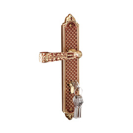 Modern Pastoral Luxury Antique Bronze | Rose Gold Bedroom Door Lock