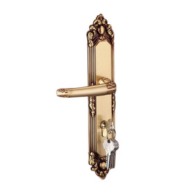 European Luxury Villa Antique Bronze | Rose Gold Antique Brass Door Lock