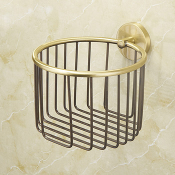 LTJ Fine Toilet Paper Basket Wall Mounted Toilet Paper Holder