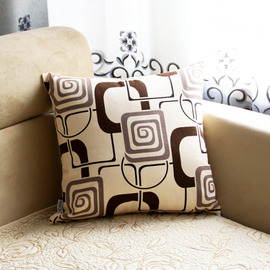 Modern Simple Geometrical Grey And White Throw Pillows For Couch
