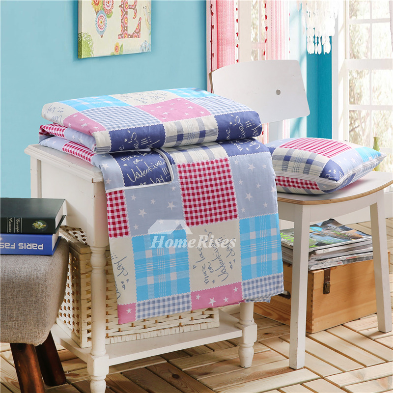 Modern Plaid Cotton Couch Memory Foam Colorful Throw Pillows