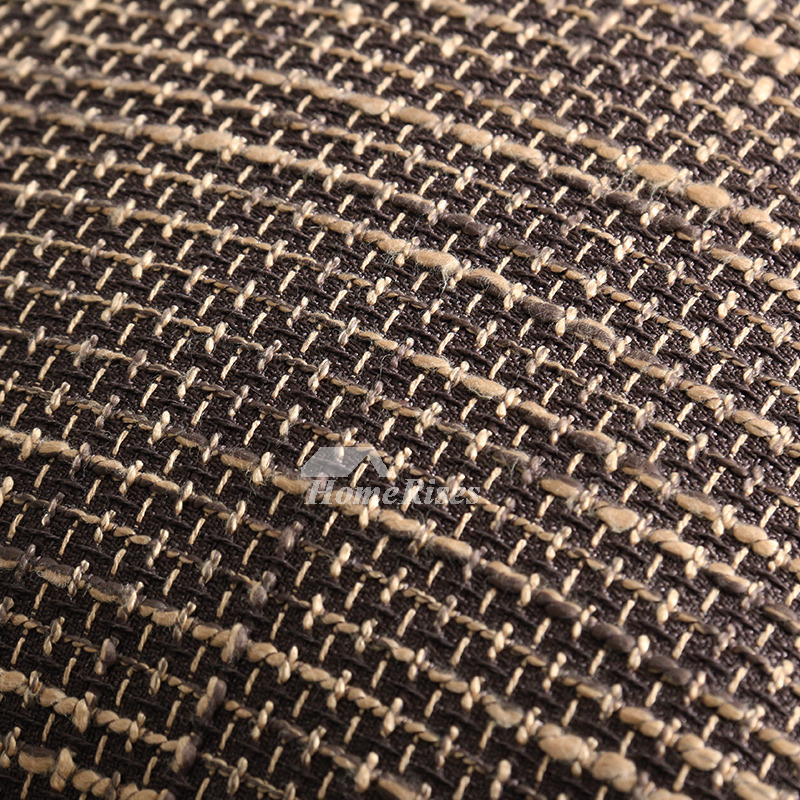 Solid Color Modern Polyester Fiber Couch Black Throw Pillows