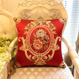 luxury Vintage Red Floral Best Throw Pillows For Couch