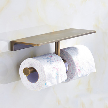 Double Toilet Paper Holder