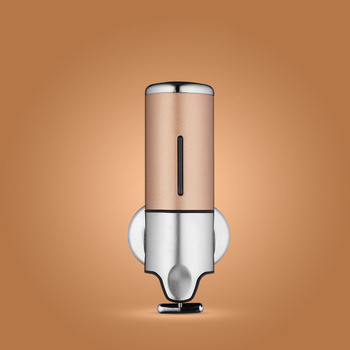 Wall Mount Manual Press Type Stainless Soap Dispenser