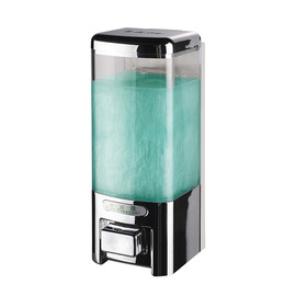 Single/Double/Three Chrome Soap Dispenser Manual Wall Mount