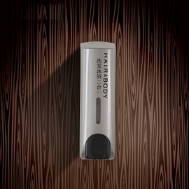 Silver Soap Dispenser Single/Double/Three ABS Wall Mount