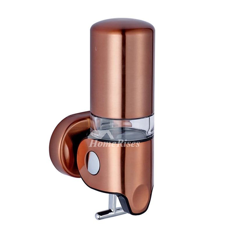 Bathroom Stainless Steel Hand Soap Dispenser Wall Mounted Press Type ...
