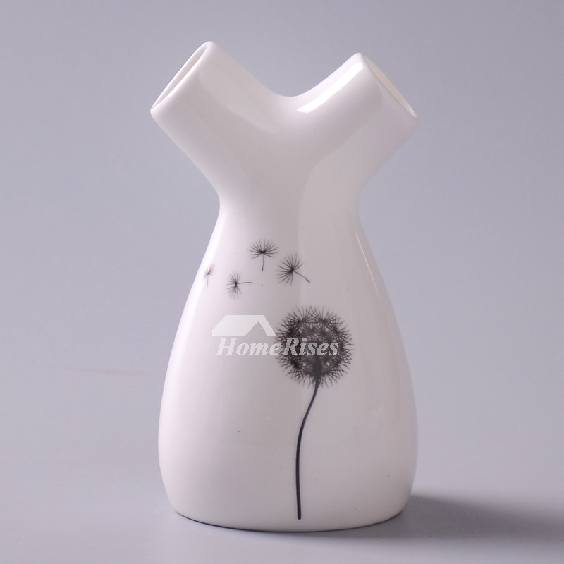 White Ceramic Toothbrush Holder Y Type Floor Stand White Ceramic Toothbrush Holder Y Type Floor Stand