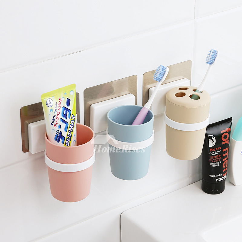 Suction Toothbrush Holder 3piece ABS PP