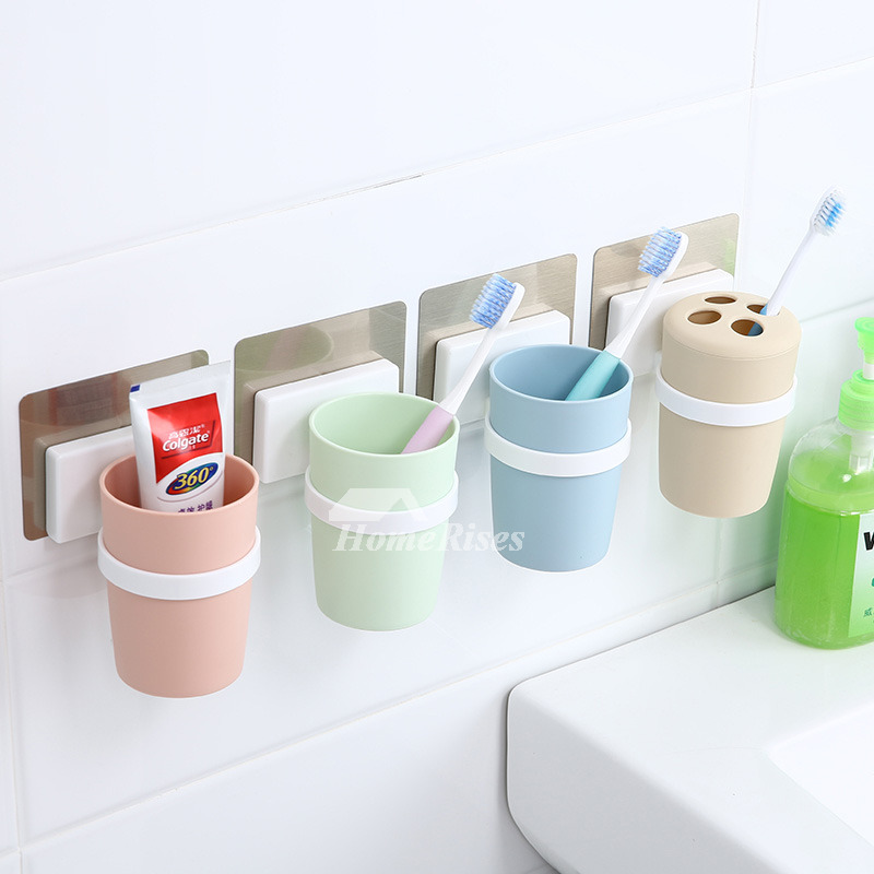 Suction Toothbrush Holder 3piece ABS PP