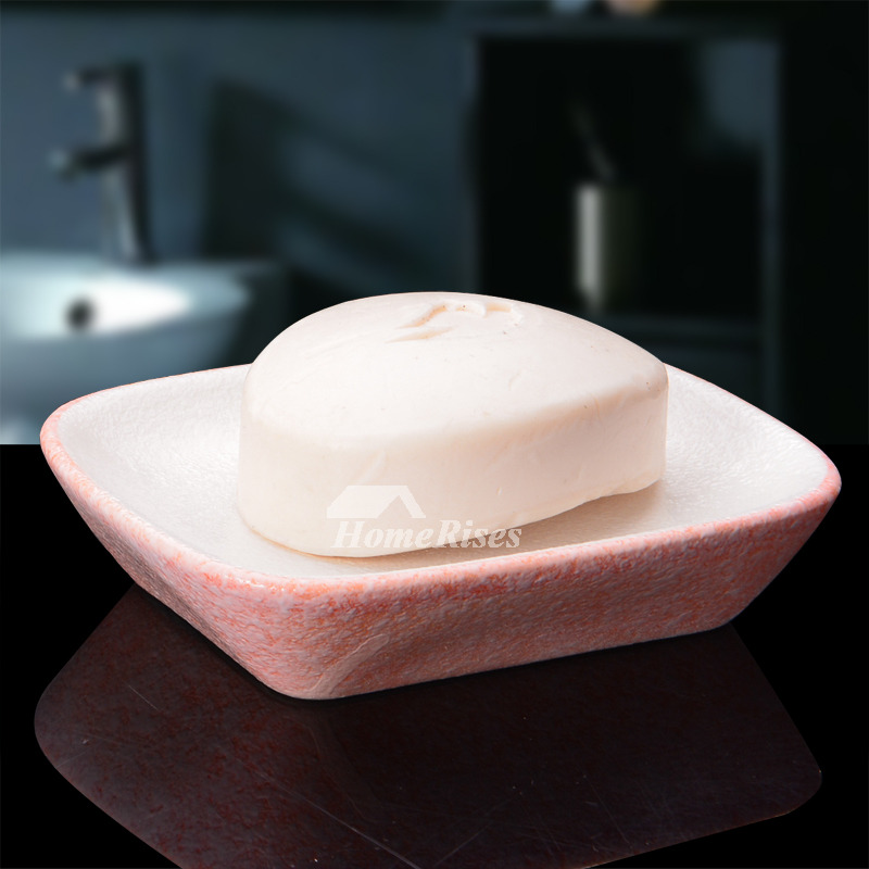 Simple Ceramic Soap Dish For Shower Free Standing Enamel