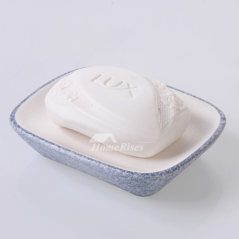 Simple Ceramic Soap Dish For Shower Free Standing Enamel