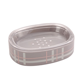 Modern Acrylic Oval Shaped Soap Dish Holder
