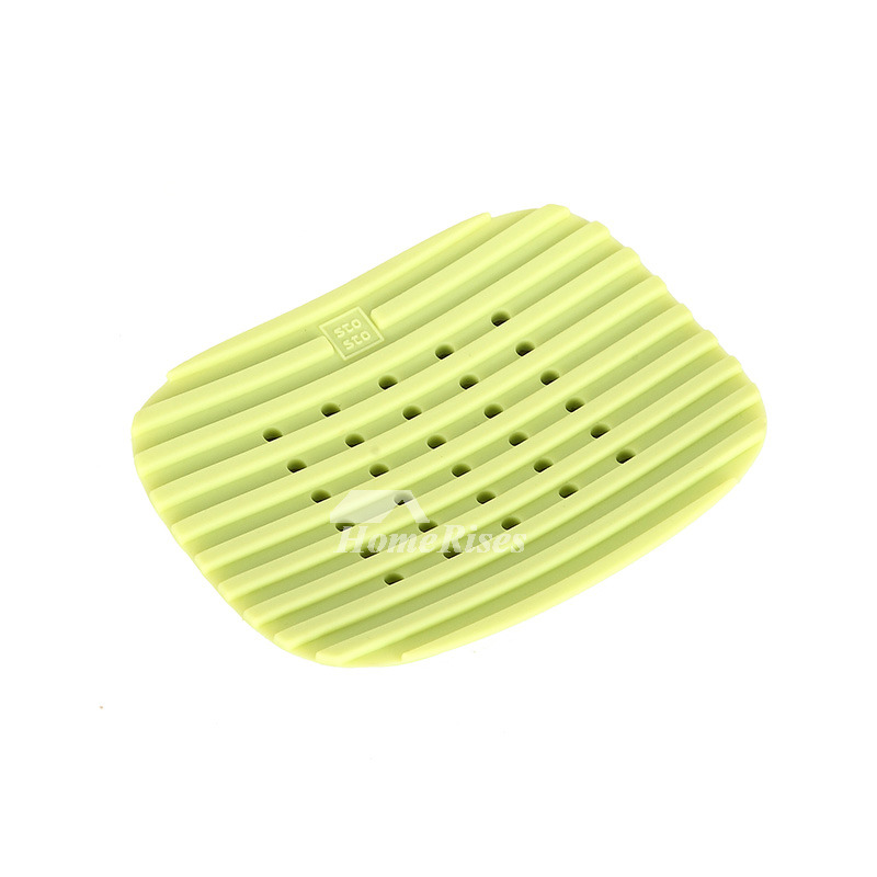 Free Standing Silicone Soap Dish Shower