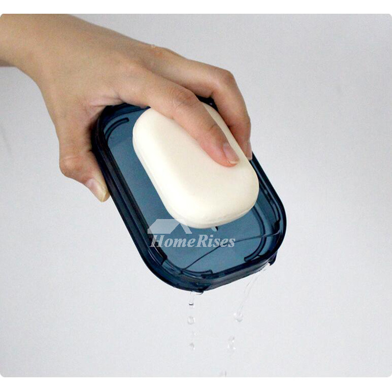 Acrylic Soap Dish Light Weight Double Layer