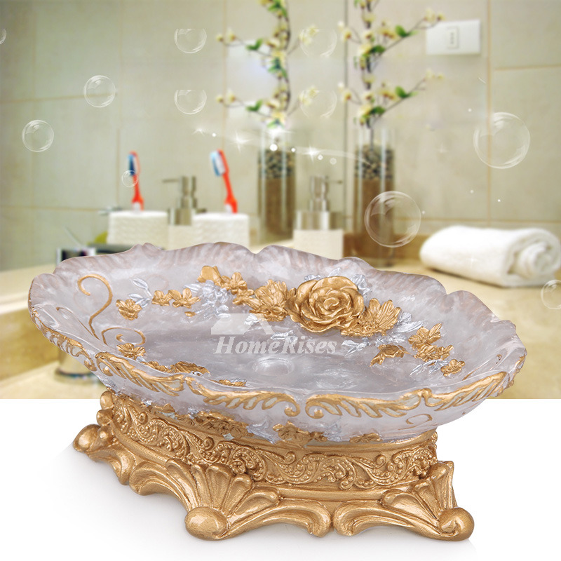 Soap Dishes Bathroom Gold, Nordic Style Soap Dish