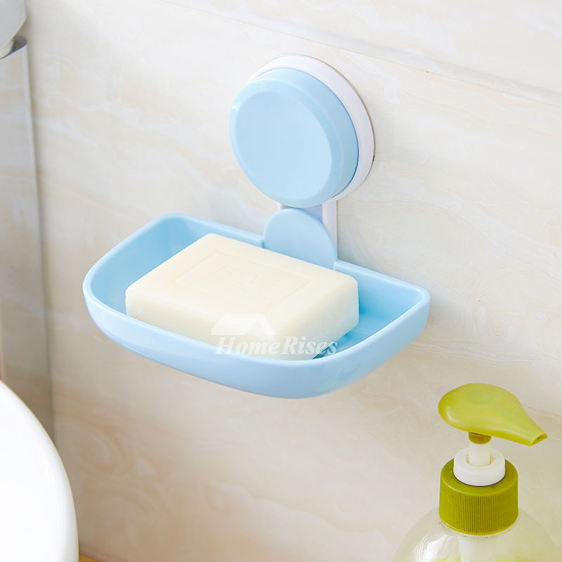 Suction Soap Dish For Shower Rectangular Shaped