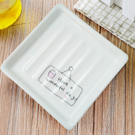 Best Square Shaped Unique Soap Dishes Ceramic