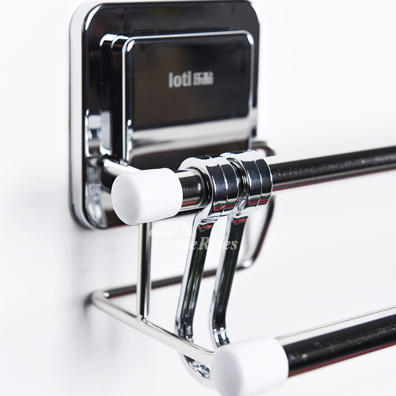 Best Double Layer No Drill Towel Rack For Bathroom Stainless steel