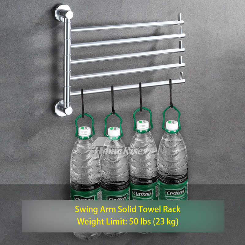 Swivel Towel Bar NearMoon Swivel Towel Rack, Thicken SUS304