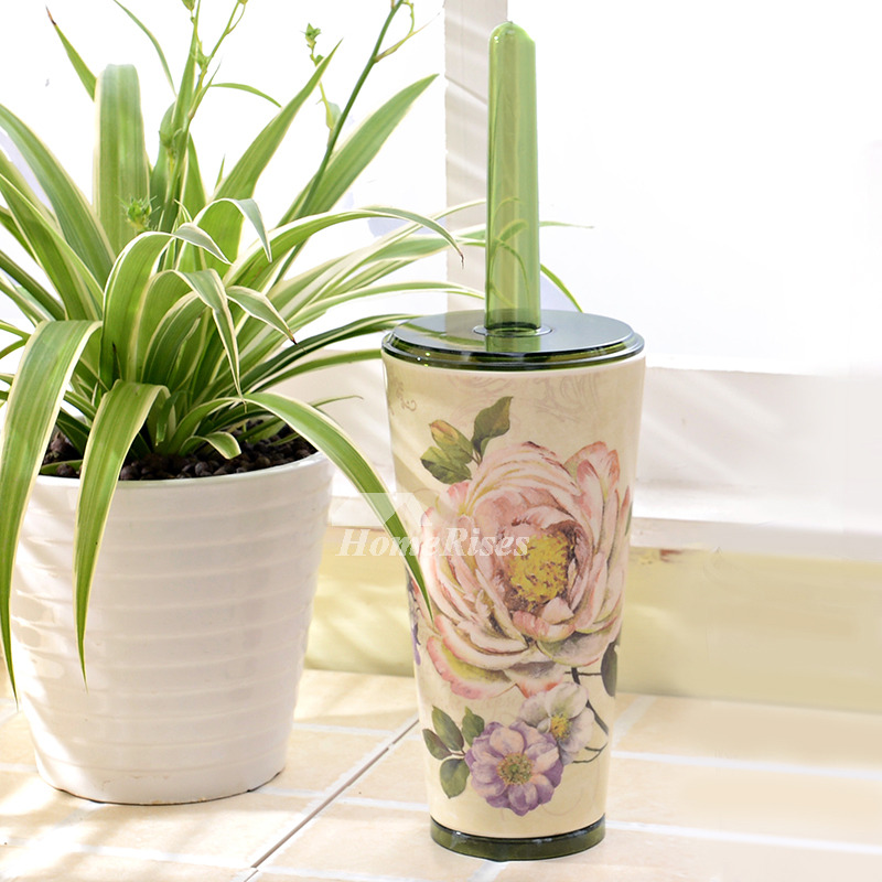 Designer Column Shaped Novelty Toilet Brush Holder