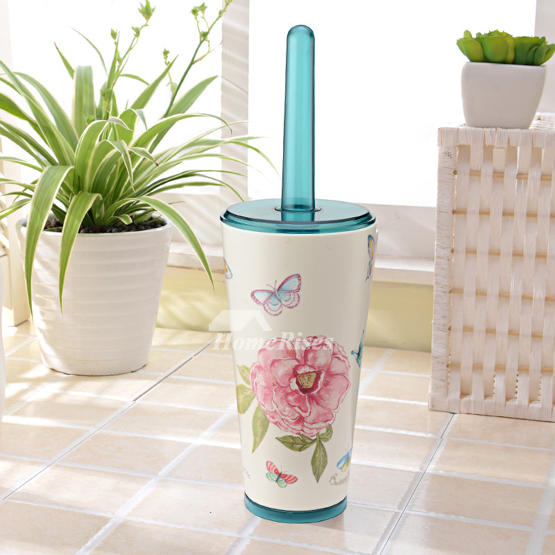 Designer Column Shaped Novelty Toilet Brush Holder