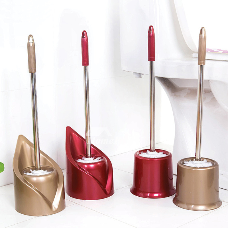 Free Standing ABS Best Toilet Brush And Holder Plastic