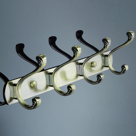 Vintage Metal Wall Mount Hooks For Bathroom Towels