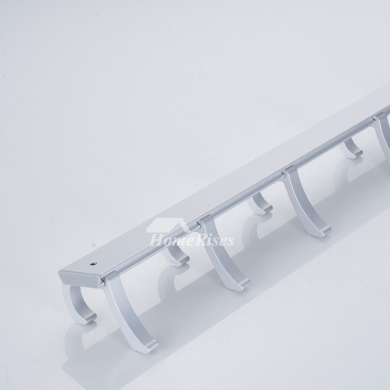 No Drill Aluminum Bathroom Hooks For Towels
