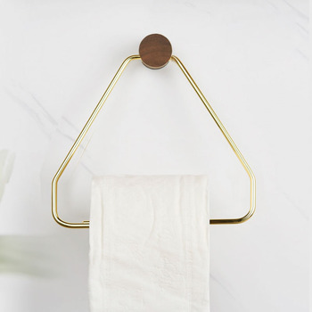 Triangle Toilet Paper Holder No Drill/Wall Mount 