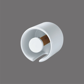 Ceramic Toilet Paper Holder Wall Mount Circle Shaped
