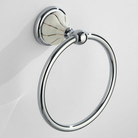 Ceramic Towel Ring Wall Mount Ceramic Bathroom
