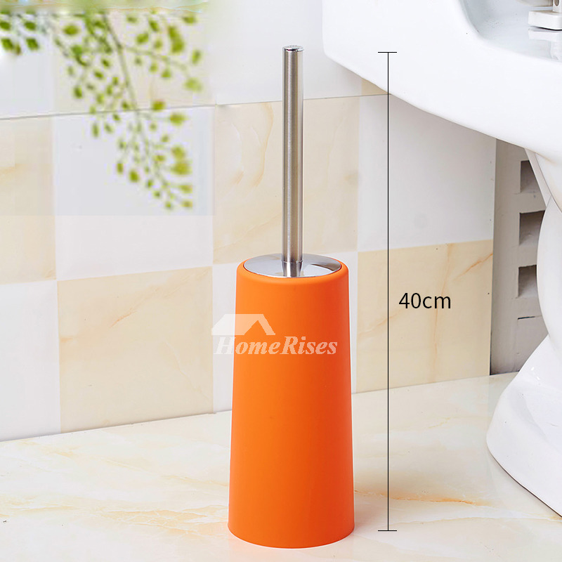 Stainless Steel Novelty Toilet Brush Holder Bathroom