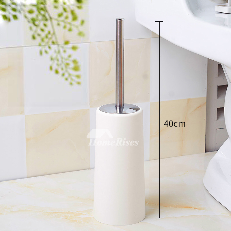 Stainless Steel Novelty Toilet Brush Holder Bathroom