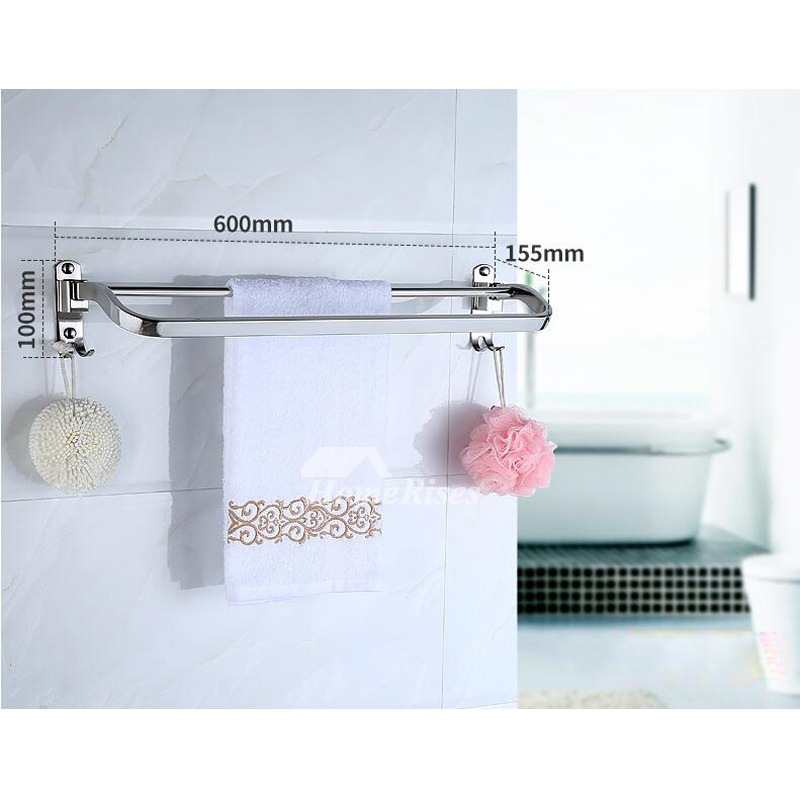 Stainless Bathroom Accessories Wall Mount Folding