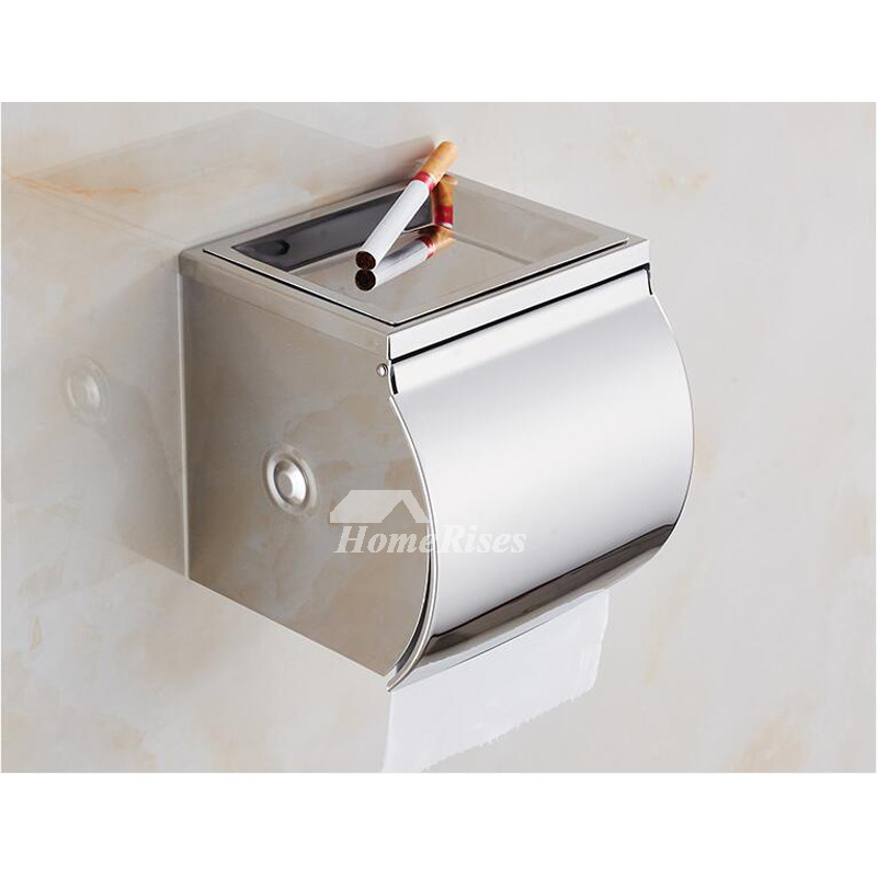 Dual Stainless Steel Shower Accessories Set Silver No Drill/Wall Mount