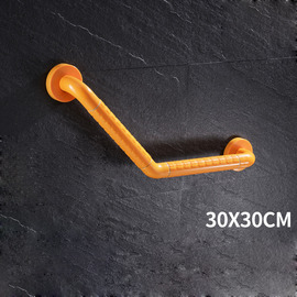 Handicap Grab Bars Wall Mount Stainless Steel Yellow