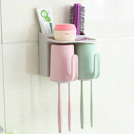 Stopia Steel Toothbrush Holder Wall Mount Home Bathroom Suction Cup Rack  Hanger