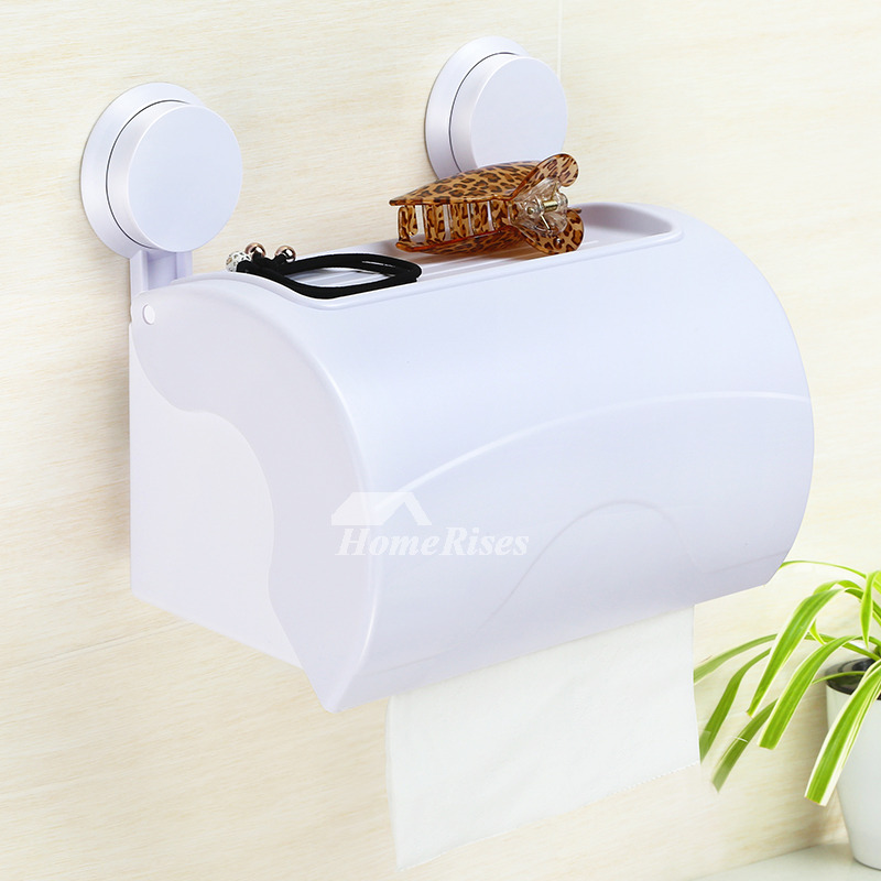 Quality Suction Cup Toilet Paper Holder Bathroom ABS